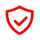 Checkmark on shield icon