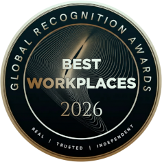 Global Recognition Awards - Best Workplaces 2026 - Real - Trusted - Independent
