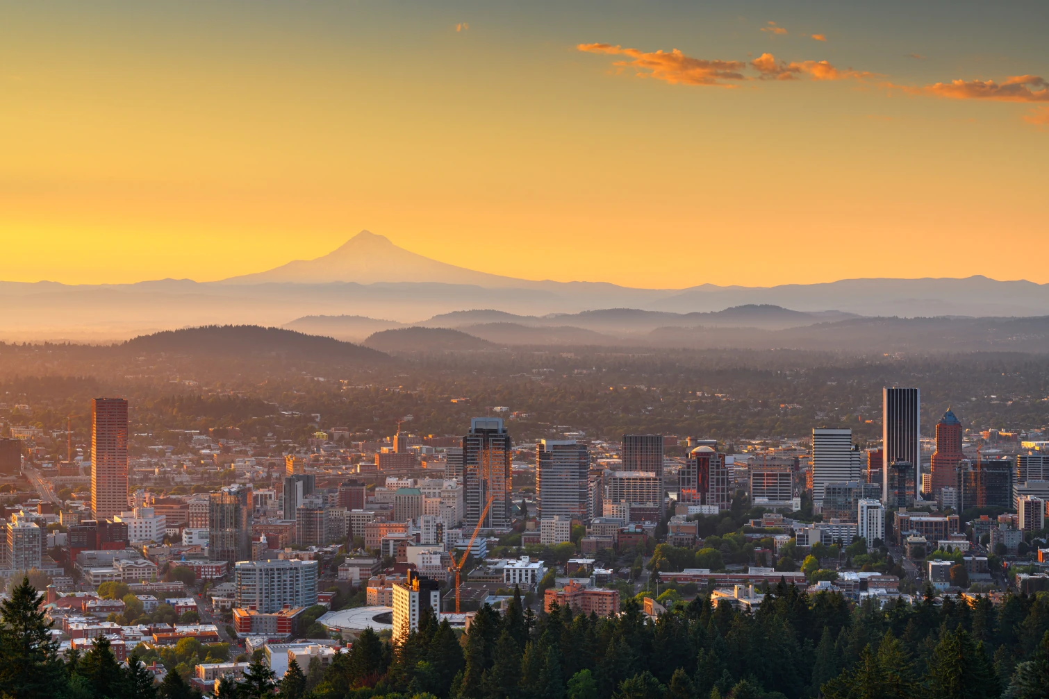 Portland, Oregon skyline
